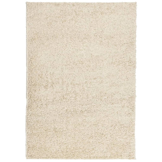 Tappeto Shaggy a Pelo Lungo Moderno Oro 140x200 cmcod mxl 87946