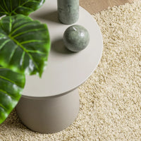 Tappeto Shaggy PAMPLONA a Pelo Lungo Moderno Oro 160x160 cm 375346