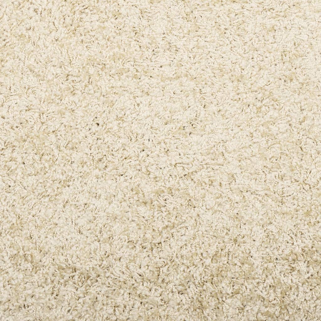 Tappeto Shaggy PAMPLONA a Pelo Lungo Moderno Oro 160x160 cm 375346