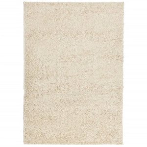 Tappeto Shaggy PAMPLONA a Pelo Lungo Moderno Oro 160x230 cm 375347