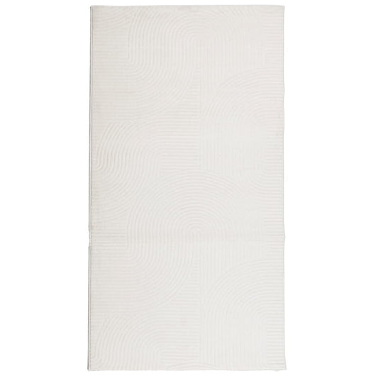Tappeto IZA a Pelo Corto Aspetto Scandinavo Crema 80x150 cm 375438
