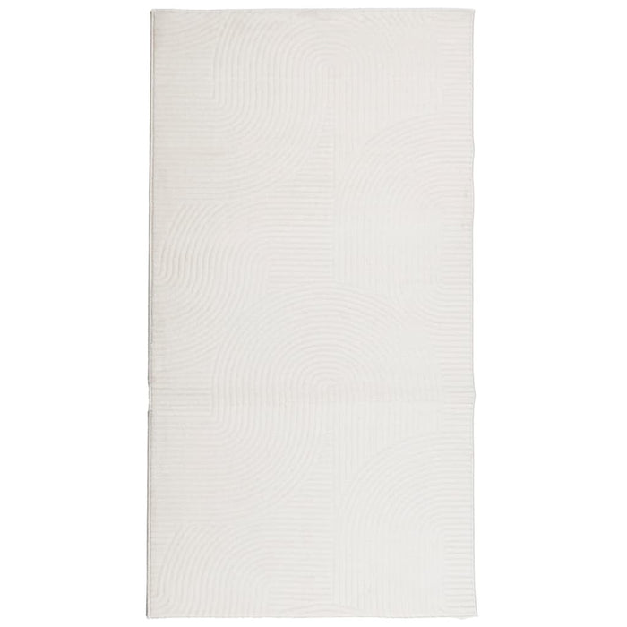Tappeto IZA a Pelo Corto Aspetto Scandinavo Crema 80x150 cm