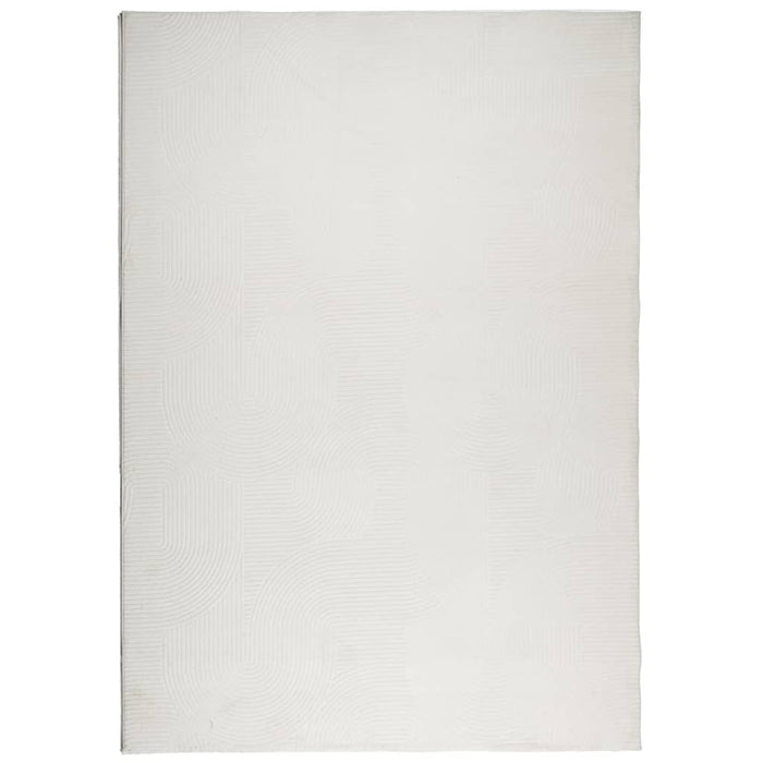 Tappeto IZA a Pelo Corto Aspetto Scandinavo Crema 120x170 cm 375440