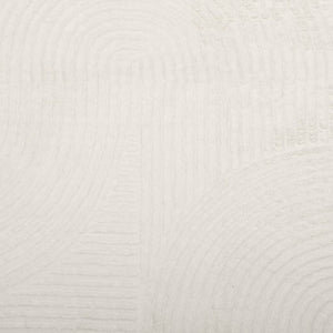 Tappeto IZA a Pelo Corto Aspetto Scandinavo Crema 120x170 cm 375440