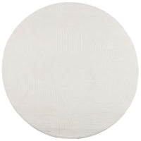 Tappeto IZA a Pelo Corto con Aspetto Scandinavo Crema Ø 200 cm 375449