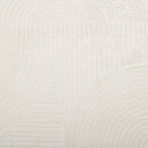 Tappeto IZA a Pelo Corto con Aspetto Scandinavo Crema Ø 200 cm 375449