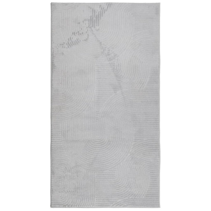 vidaXL Tappeto IZA a Pelo Corto Aspetto Scandinavo Grigio 80x150 cm