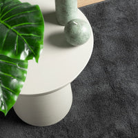 Tappeto OVIEDO a Pelo Corto Antracite 200x200 cm 375472