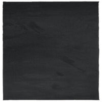 vidaXL Tappeto OVIEDO a Pelo Corto Nero 200x200 cm