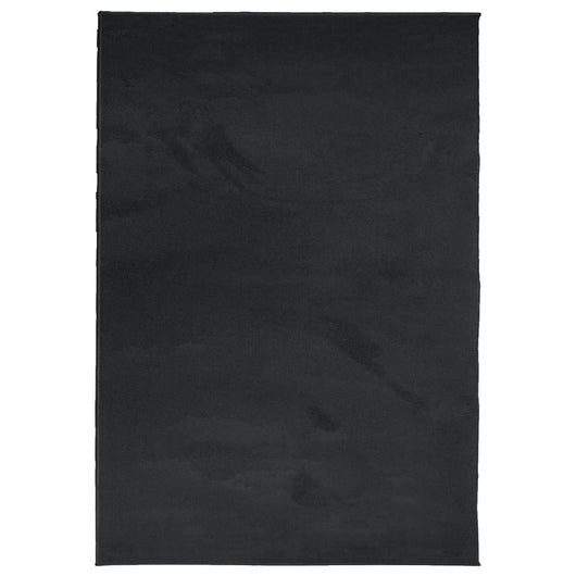 vidaXL Tappeto OVIEDO a Pelo Corto Nero 200x280 cm