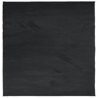 Tappeto OVIEDO a Pelo Corto Nero 240x240 cm 375562