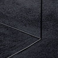 Tappeto OVIEDO a Pelo Corto Nero 240x340 cm 375563