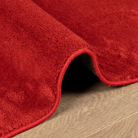 Tappeto OVIEDO a Pelo Corto Rosso 240x240 cm 375628