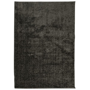 Tappeto a Pelo Lucido Lungo ISTAN Effetto Antracite 120x170 cm 375640