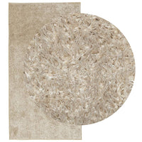 Tappeto a Pelo Lucido Lungo ISTAN Effetto Beige 80x150 cmcod mxl 134025