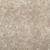 Tappeto a Pelo Lucido Lungo ISTAN Effetto Beige 80x150 cm 375650
