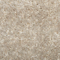 Tappeto a Pelo Lucido Lungo ISTAN Effetto Beige 160x230 cm 375654