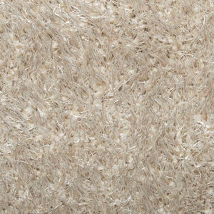 Tappeto a Pelo Lucido Lungo ISTAN Effetto Beige 160x230 cm 375654