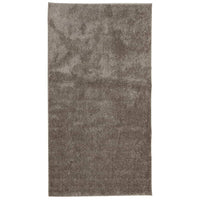 Tappeto a Pelo Lucido Lungo ISTAN Effetto Grigio 80x150 cmcod mxl 110031