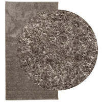 Tappeto a Pelo Lucido Lungo ISTAN Effetto Grigio 80x150 cmcod mxl 110031