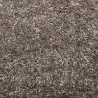 Tappeto a Pelo Lucido Lungo ISTAN Effetto Grigio 80x150 cm 375674