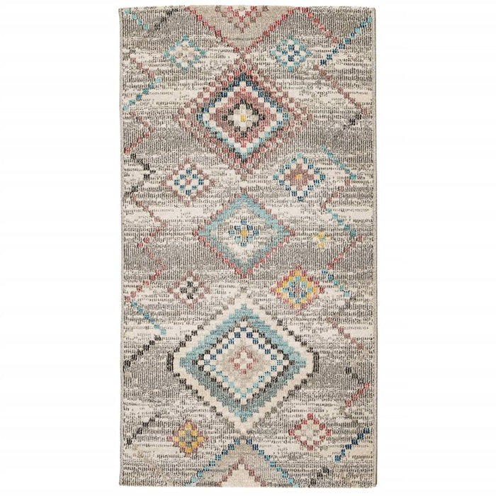 Tappeto ARBIZU Interni e Esterni Design Vintage 80x150 cm 375702