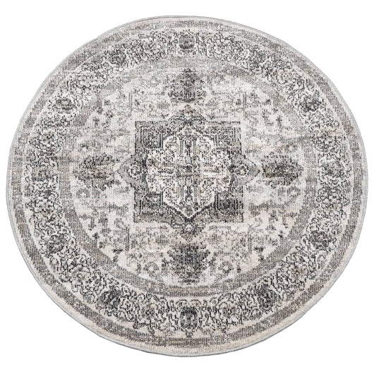 Tappeto ARBIZU Interni e Esterni Design Vintage Ø 120 cm