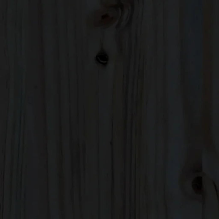 Dormeuse Nera 90x200 cm in Legno Massello di Pino 840381