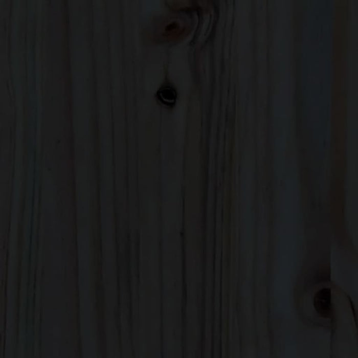 Dormeuse Nera 90x190 cm in Legno Massello di Pino 840384