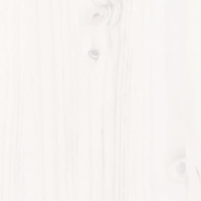 Dormeuse senza Materasso Bianco 75x190 cm in Legno di Pino 840407