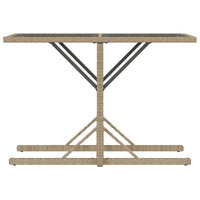 Set da Bistrò 3 pz con Cuscini Beige in Polyrattan 365066