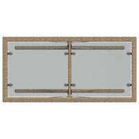 Set da Bistrò 3 pz con Cuscini Beige Misto in Polyrattan 365071