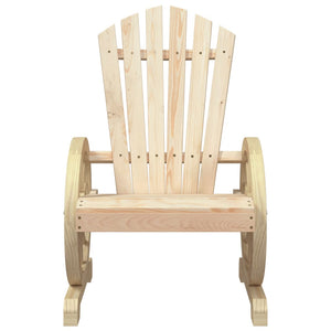 Sedie da Giardino Adirondack 2 pz in Legno Massello di Abete 365091