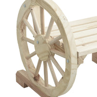 Sedia da Giardino 58x58x78,5 cm in Legno Massello di Abete 365099