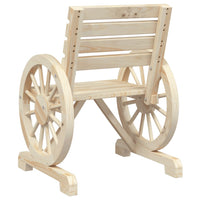 Sedie da Giardino 2 pz 58x58x78,5 cm in Legno Massello di Abete 365101