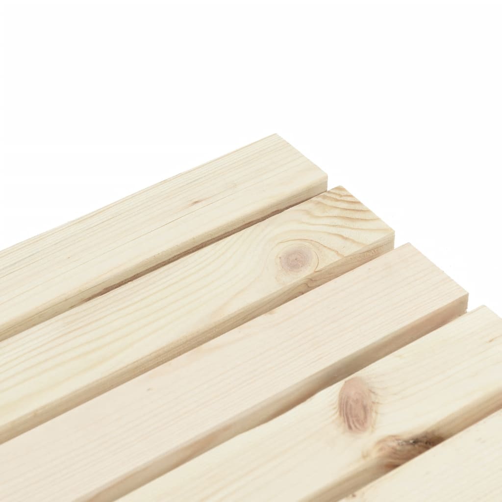 Tavolino da Giardino-Tavolo da Esterno-Tavolino da Patio 90x50x40 cm in Legno Massello di Abete 895846