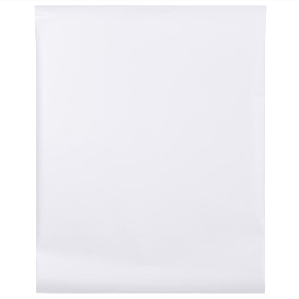 Pellicola per finestre Bianco satinato 90x500 cm PVC 155746