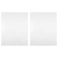 Pellicole a Specchio 2 pz Autoadesive 45x200 cm in PET 155760