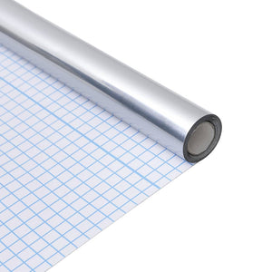 vidaXL Pellicole a Specchio 2 pz Autoadesive 90x200 cm in PET