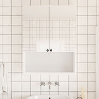 vidaXL Pellicole a Specchio 2 pz Autoadesive 90x200 cm in PET