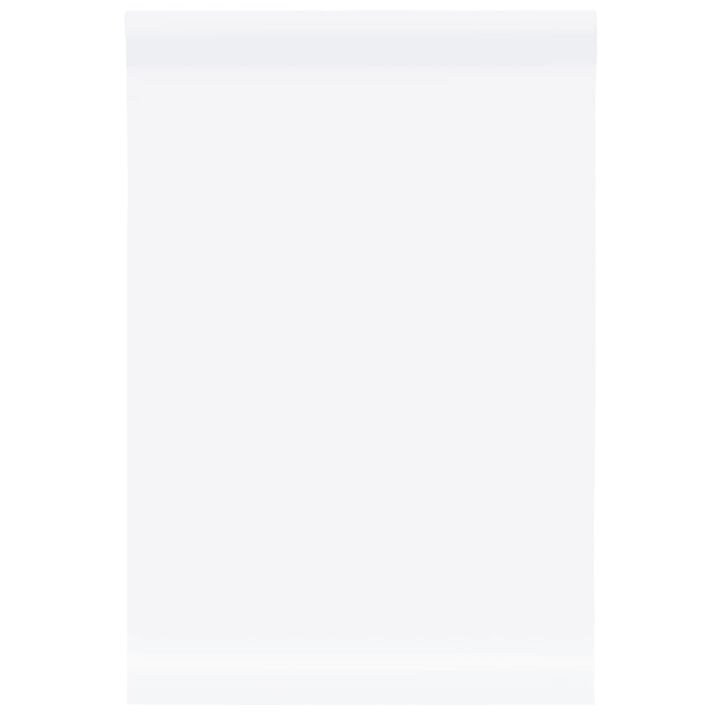 Adesivo per Mobili Autoadesivo Bianco Opaco 90x500 cm in PVC