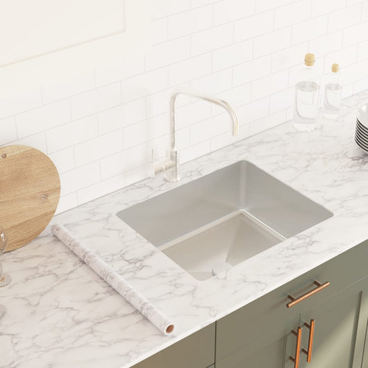 Adesivo per Mobili Autoadesivo Bianco Marmoreo 90x500 cm in PVCcod mxl 111564