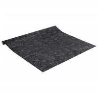 Adesivo per Mobili Autoadesivo Nero Marmoreo 90x500 cm in PVC 155775