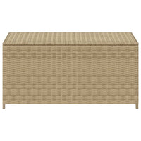 Contenitore da Giardino Beige Misto 190L in Polyrattan 365323