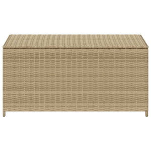 Contenitore da Giardino Beige Misto 190L in Polyrattan 365323