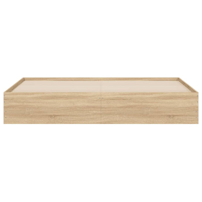 Giroletto Cassetti Rovere Sonoma 160x200 cm Legno Multistrato 3207261