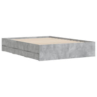 Giroletto Cassetti Grigio Cemento 120x200 cm Legno Multistrato 3207283