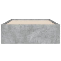 Giroletto Cassetti Grigio Cemento 75x190 cm Legno Multistrato 3207332