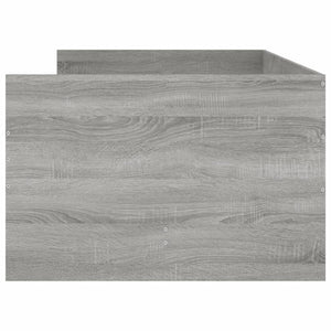 Giroletto con Cassetti-Struttura Letto con contenitore Grigio Sonoma 100x200 cm 121481