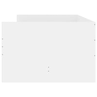 Giroletto con Cassetti-Struttura Letto con contenitore Bianco 90x200 cm 476693